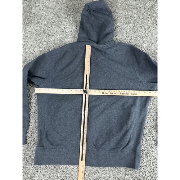 Nike Hoodie Womens Large Gray Squad Fleece Po Pullover Sweatshirt Ladies - Picture 11 of 14